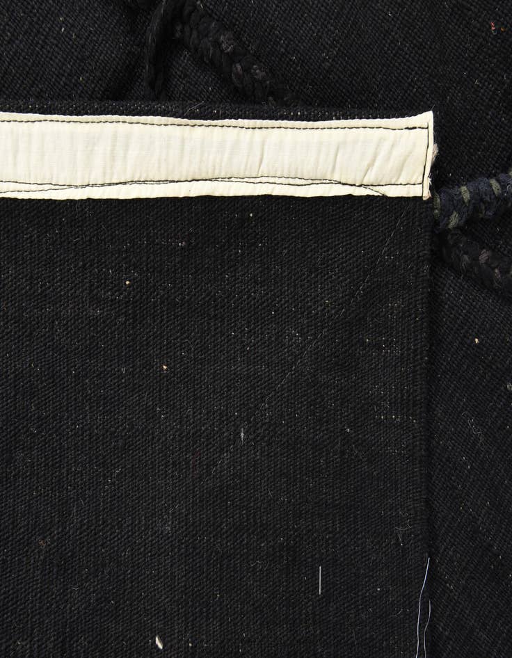 Detail image of  3' 6 x 4' 11  Hand Knotted Moroccan Wool Rug