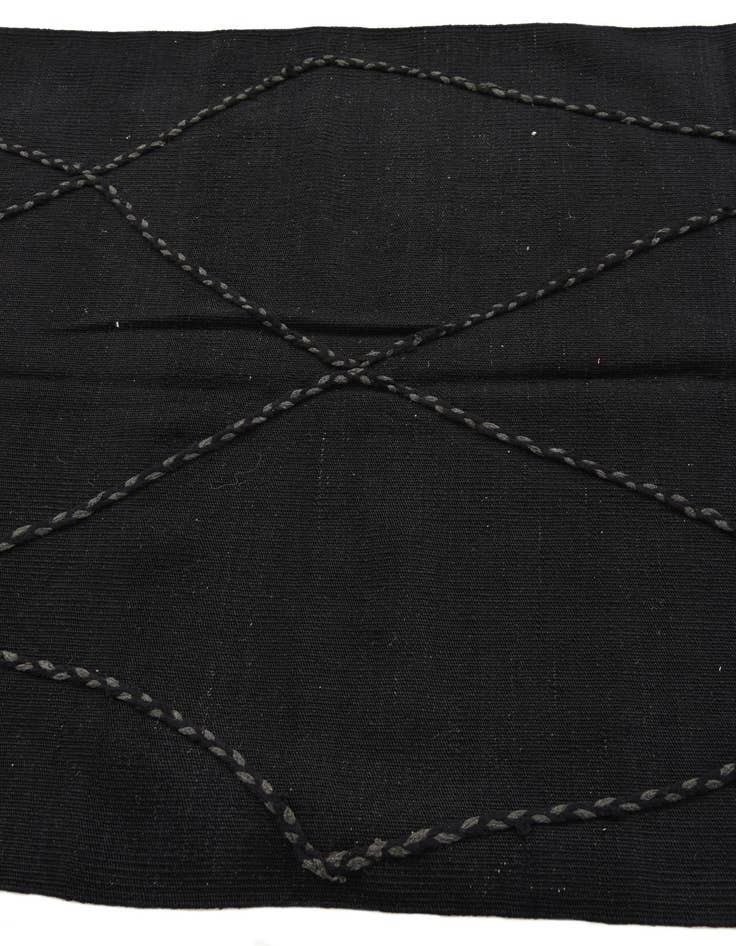 Detail image of  3' 5 x 4' 11  Hand Knotted Moroccan Wool Rug