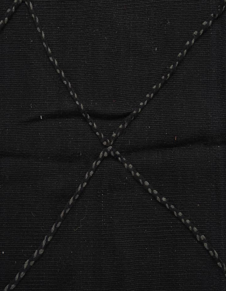 Detail image of  3' 5 x 4' 11  Hand Knotted Moroccan Wool Rug