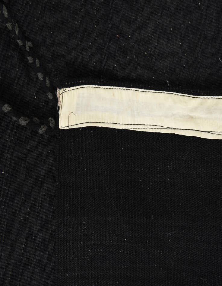 Detail image of  3' 6 x 5'  Hand Knotted Moroccan Wool Rug