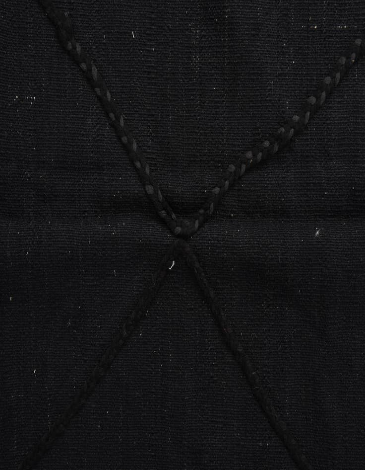 Detail image of  4' 4 x 5' 9  Hand Knotted Moroccan Wool Rug