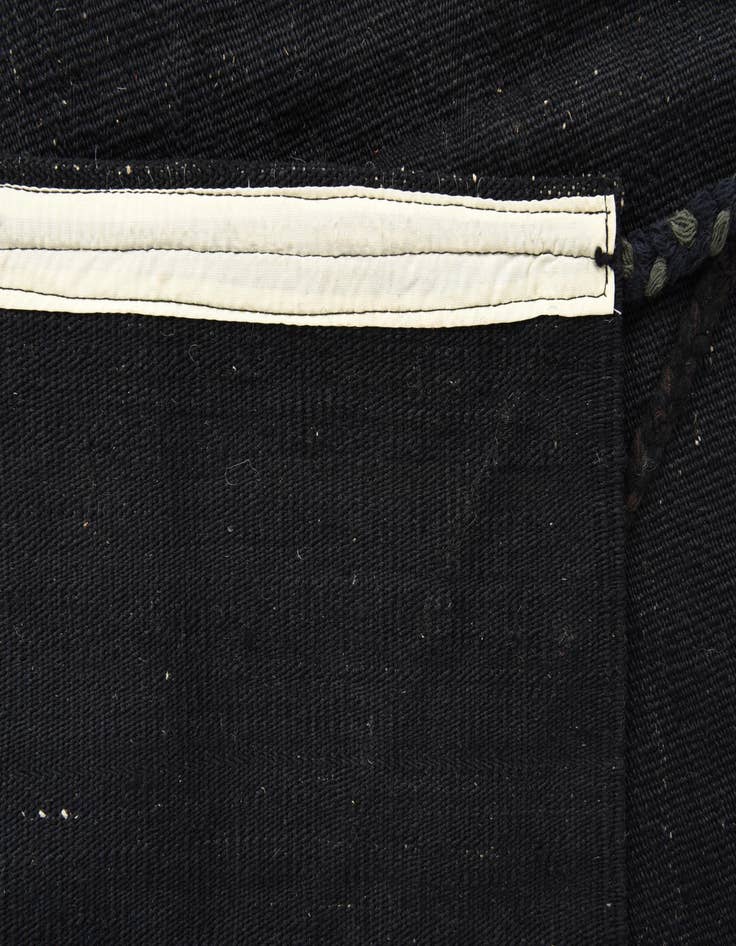 Detail image of  4' 4 x 5' 9  Hand Knotted Moroccan Wool Rug