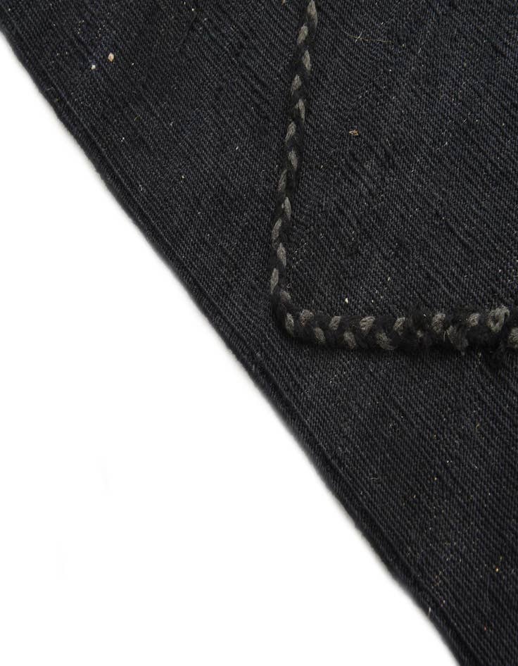 Detail image of  3' 6 x 4' 10  Hand Knotted Moroccan Wool Rug