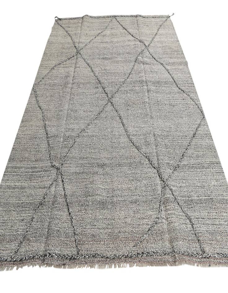 Detail image of  8' 2 x 9' 8  Hand Knotted Moroccan Wool Rug