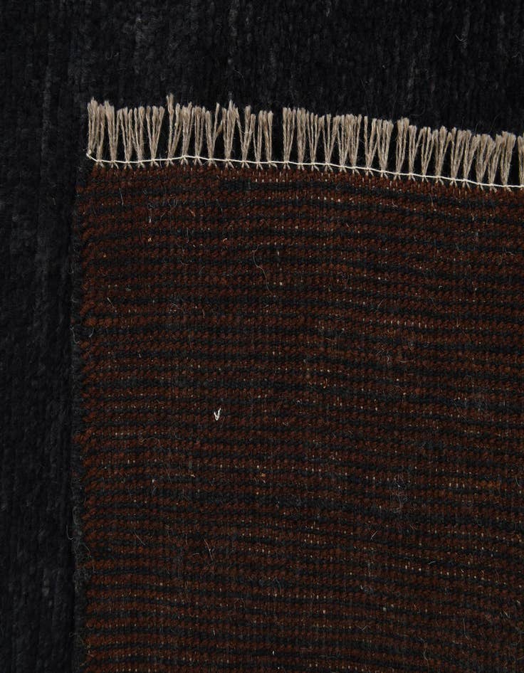 Detail image of  5' 9 x 8' 1  Hand Knotted Moroccan Wool Rug