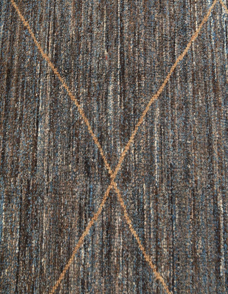 Detail image of  7' 10 x 10' 6  Hand Knotted Moroccan Wool Rug