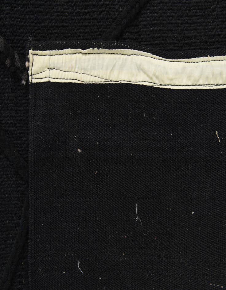 Detail image of  5' 8 x 8'  Hand Knotted Moroccan Wool Rug