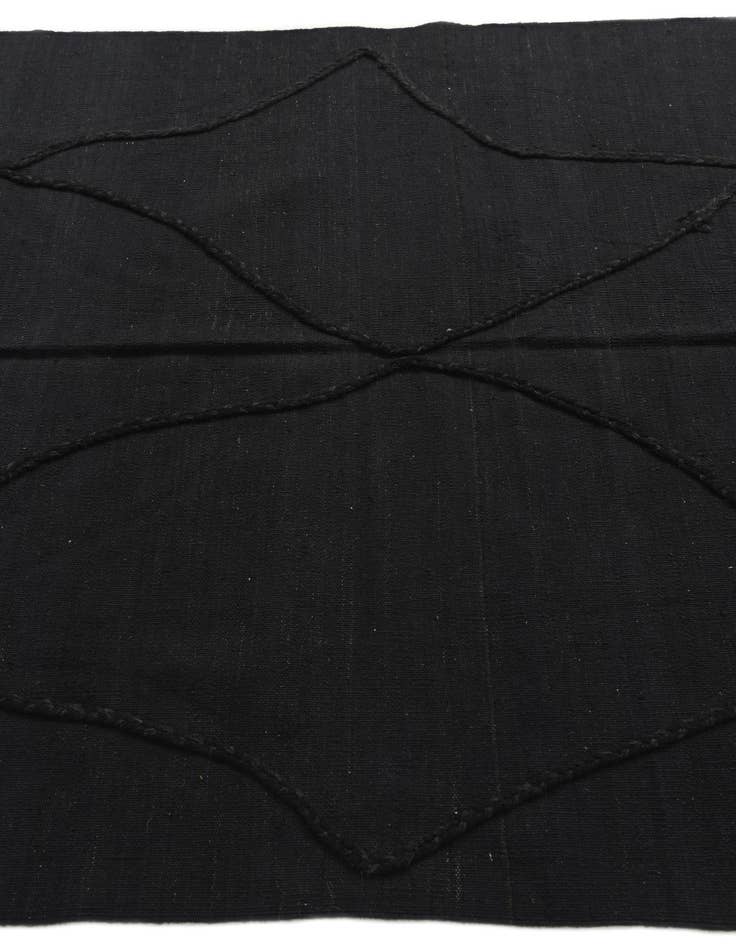 Detail image of  4' 10 x 6' 6  Hand Knotted Moroccan Wool Rug