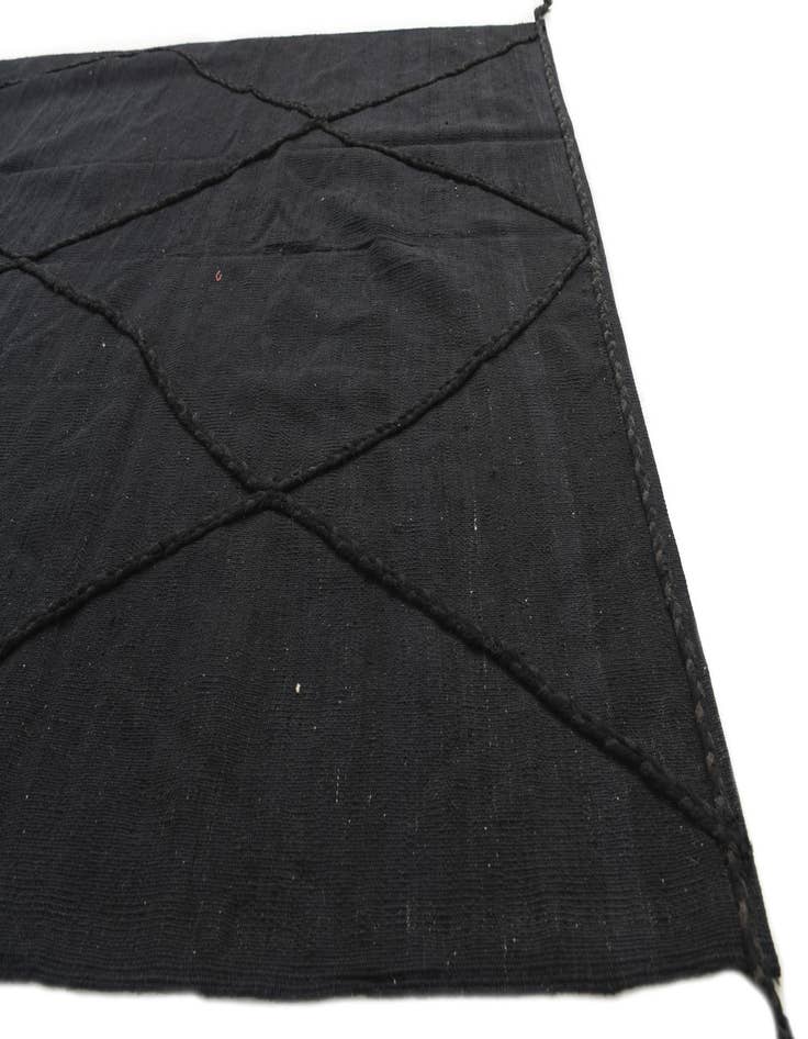 Detail image of  5' 6 x 7' 7  Hand Knotted Moroccan Wool Rug