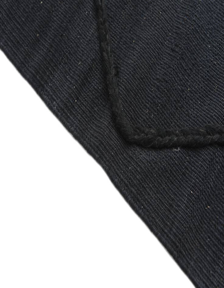 Detail image of  3' 5 x 5'  Hand Knotted Moroccan Wool Rug