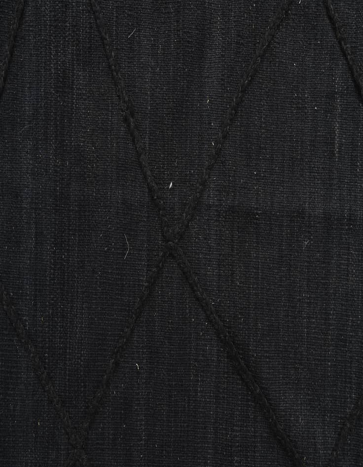 Detail image of  5' 8 x 7' 9  Hand Knotted Moroccan Wool Rug