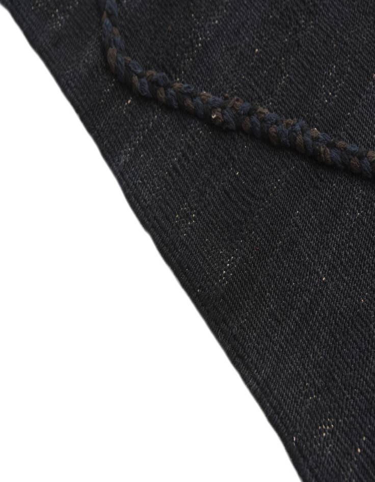 Detail image of  4' 4 x 5' 10  Hand Knotted Moroccan Wool Rug