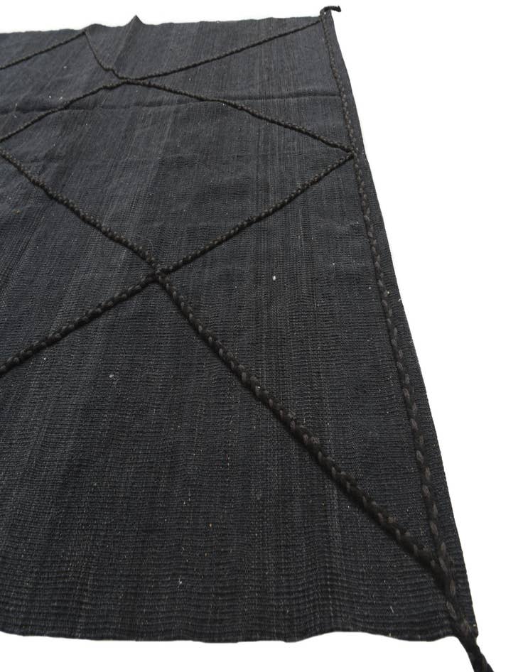 Detail image of  5' 8 x 7' 10  Hand Knotted Moroccan Wool Rug