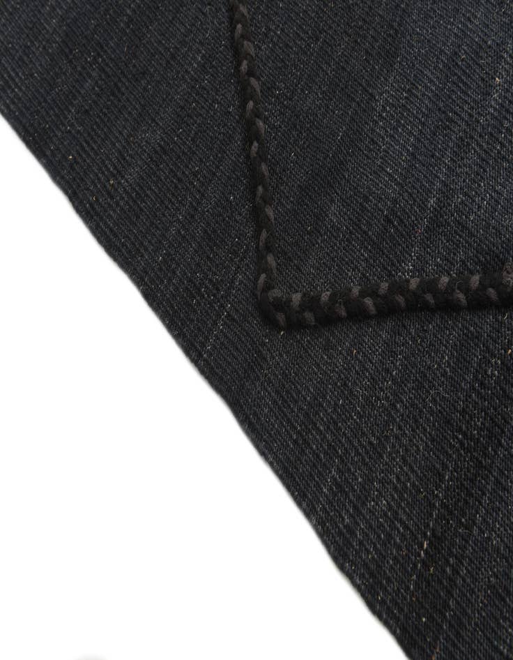 Detail image of  5' 8 x 7' 10  Hand Knotted Moroccan Wool Rug