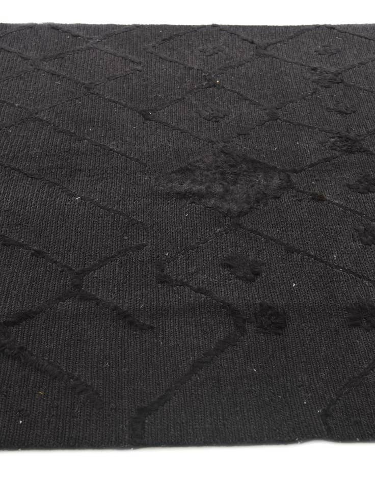 Detail image of  4' 8 x 6' 9  Hand Knotted Moroccan Wool Rug