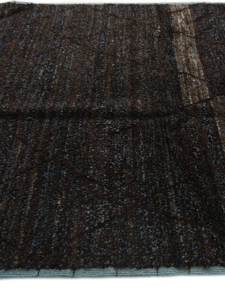 Detail image of  6' 1 x 9' 5  Hand Knotted Moroccan Wool Rug