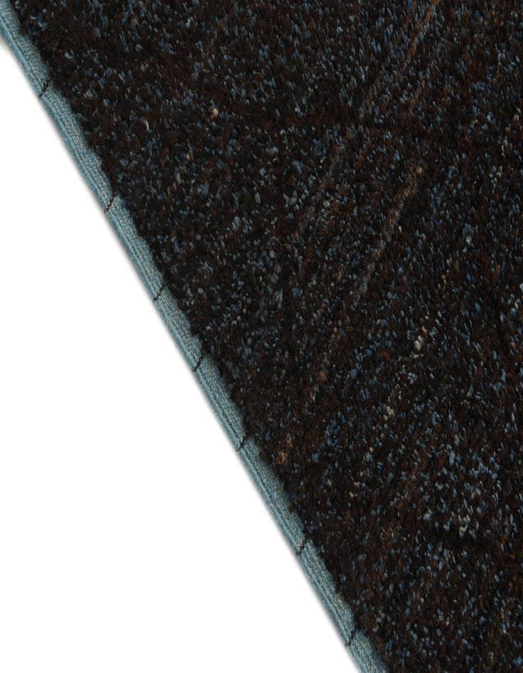 Detail image of  6' 1 x 9' 5  Hand Knotted Moroccan Wool Rug