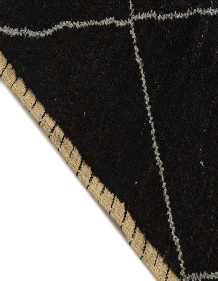 Detail image of  5' x 8' 10  Hand Knotted Moroccan Wool Rug