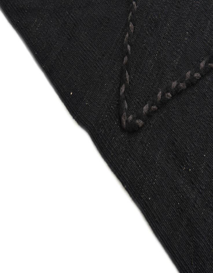 Detail image of  5' 10 x 7' 11  Hand Knotted Moroccan Wool Rug