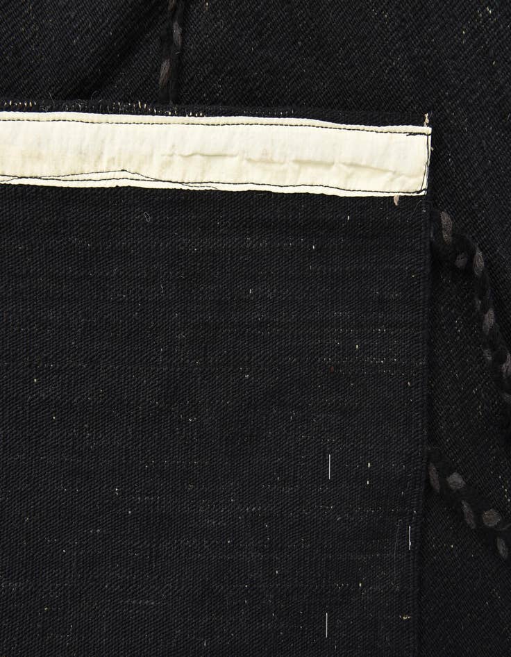 Detail image of  5' 10 x 7' 11  Hand Knotted Moroccan Wool Rug