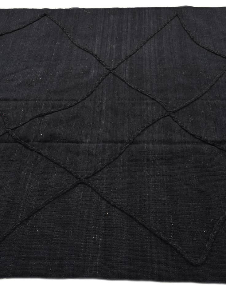 Detail image of  5' 8 x 8'  Hand Knotted Moroccan Wool Rug