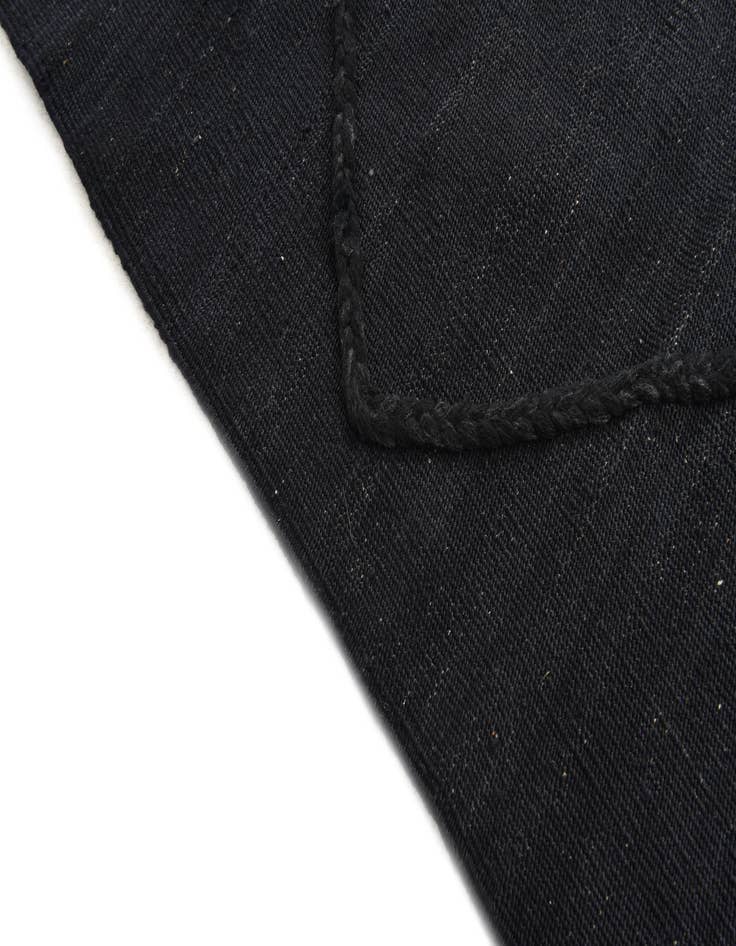 Detail image of  5' 8 x 8'  Hand Knotted Moroccan Wool Rug