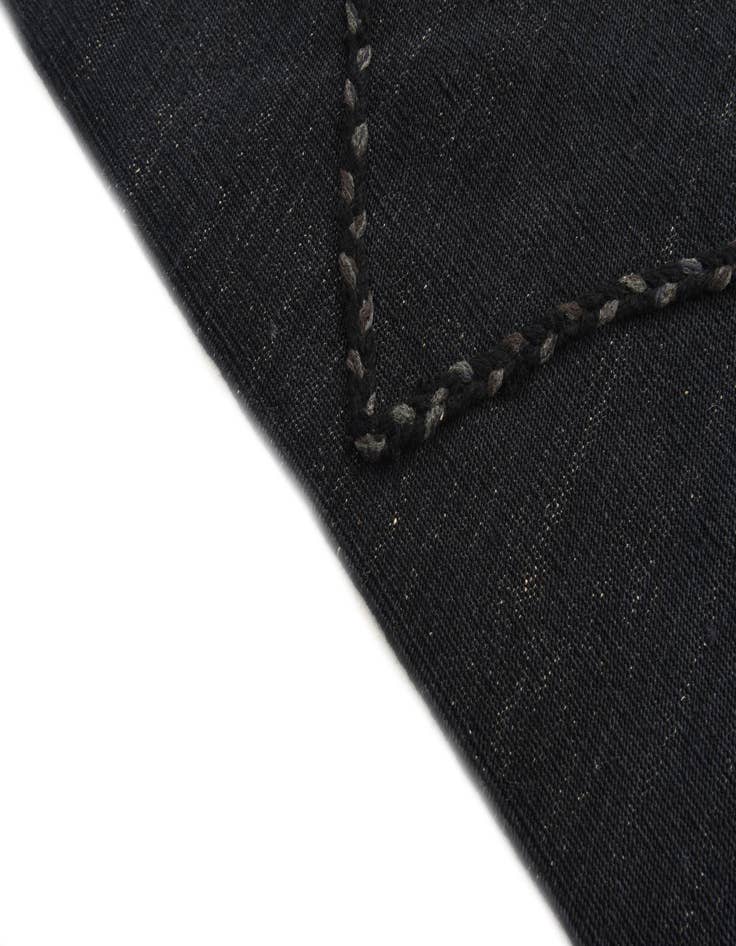 Detail image of  5' 9 x 7' 11  Hand Knotted Moroccan Wool Rug