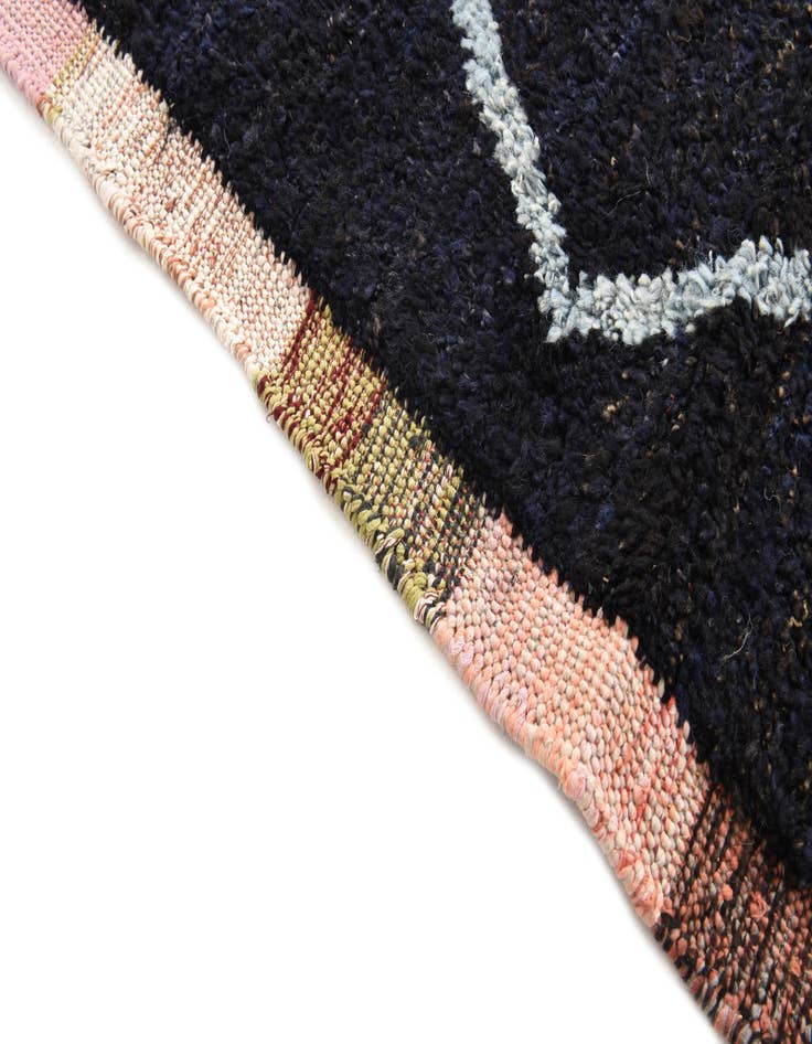 Detail image of  8' 2 x 10' 5  Hand Knotted Moroccan Wool Rug