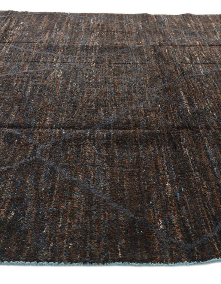 Detail image of  8' 10 x 12' 7  Hand Knotted Moroccan Wool Rug