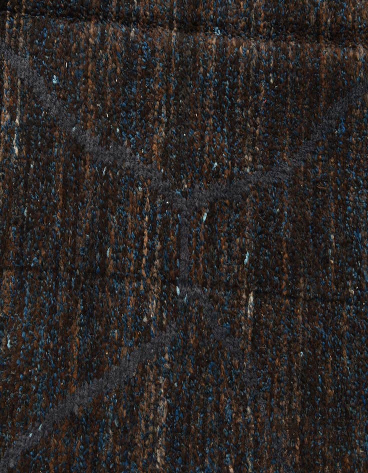 Detail image of  8' 10 x 12' 7  Hand Knotted Moroccan Wool Rug