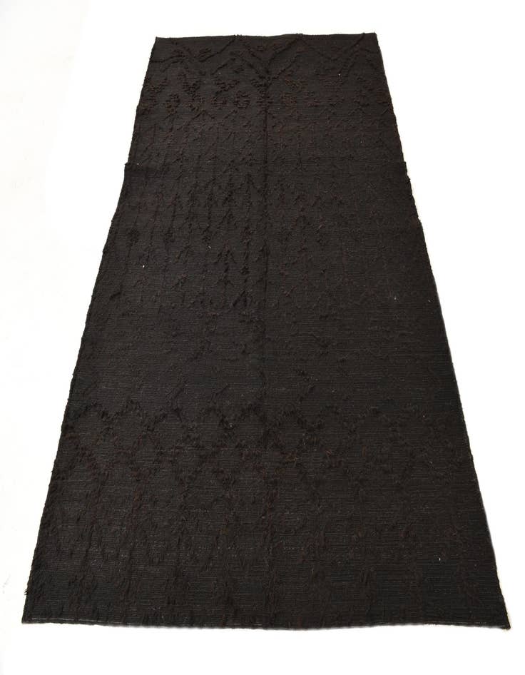 Detail image of  5' 6 x 7' 9  Hand Knotted Moroccan Wool Rug