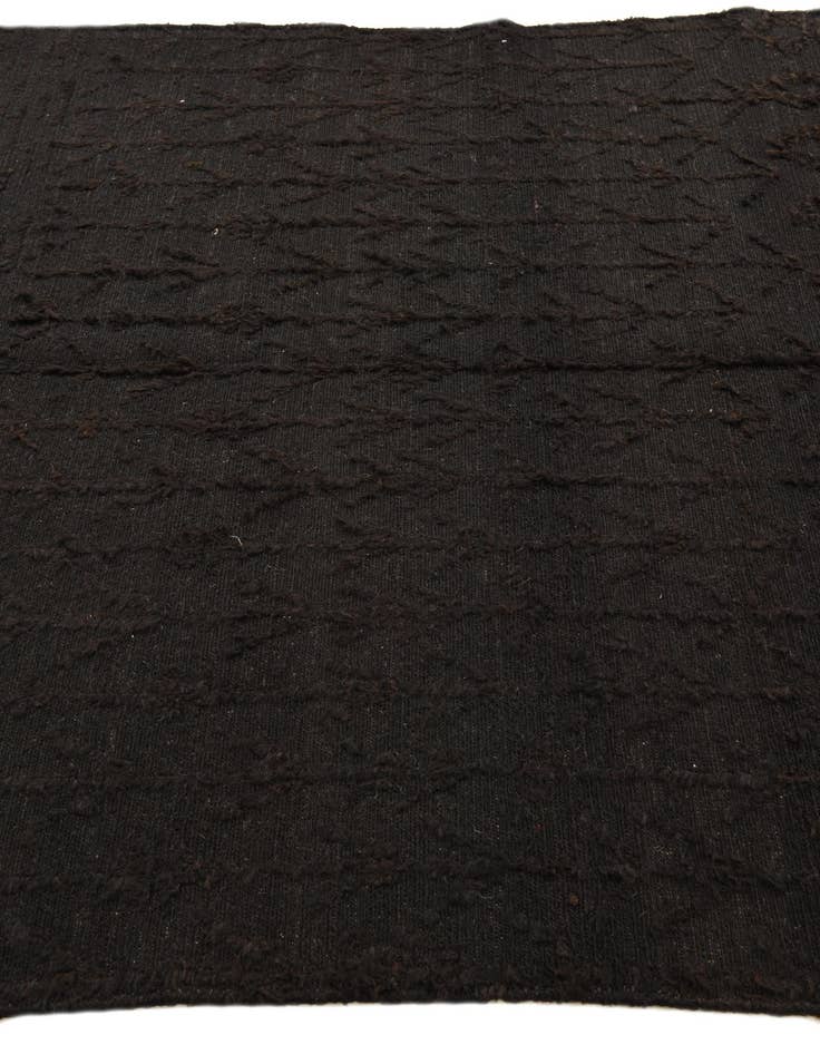 Detail image of  5' 6 x 7' 9  Hand Knotted Moroccan Wool Rug