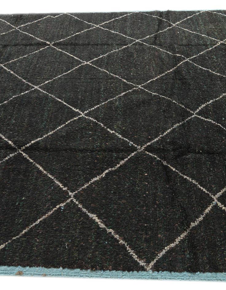 Detail image of  8' 3 x 10' 8  Hand Knotted Moroccan Wool Rug