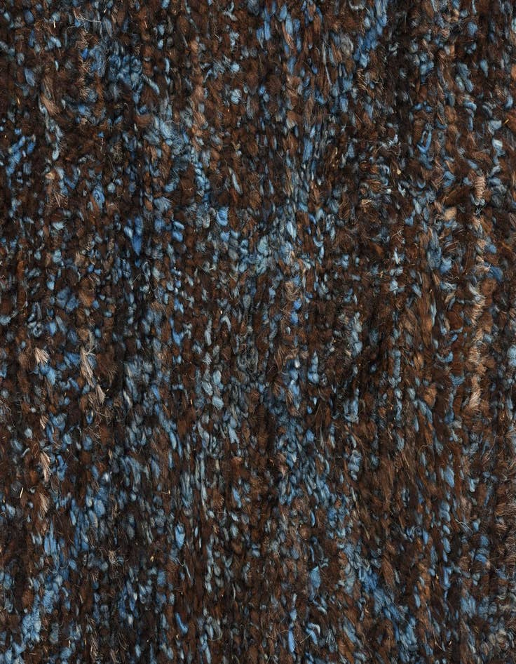 Detail image of  8' 1 x 10' 5  Hand Knotted Moroccan Wool Rug