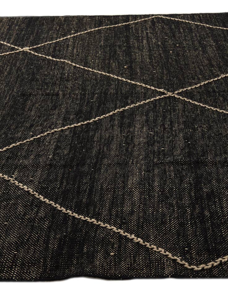 Detail image of  8' 1 x 10' 1  Hand Knotted Moroccan Wool Rug