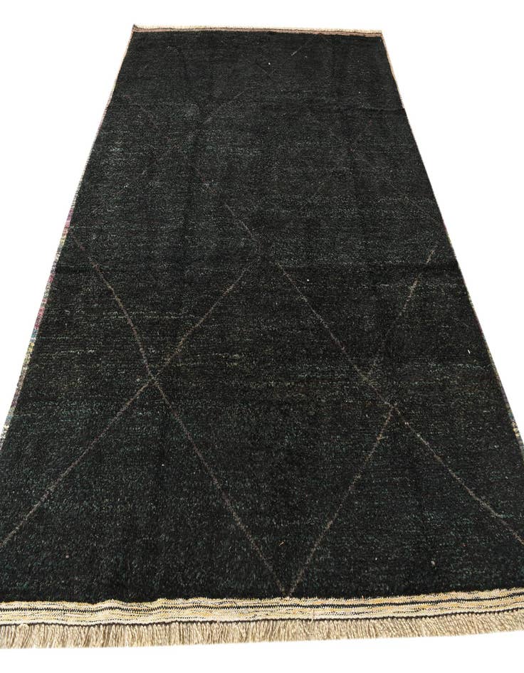 Detail image of 8' 2 x 10' 7 Hand Knotted Moroccan Wool Rug