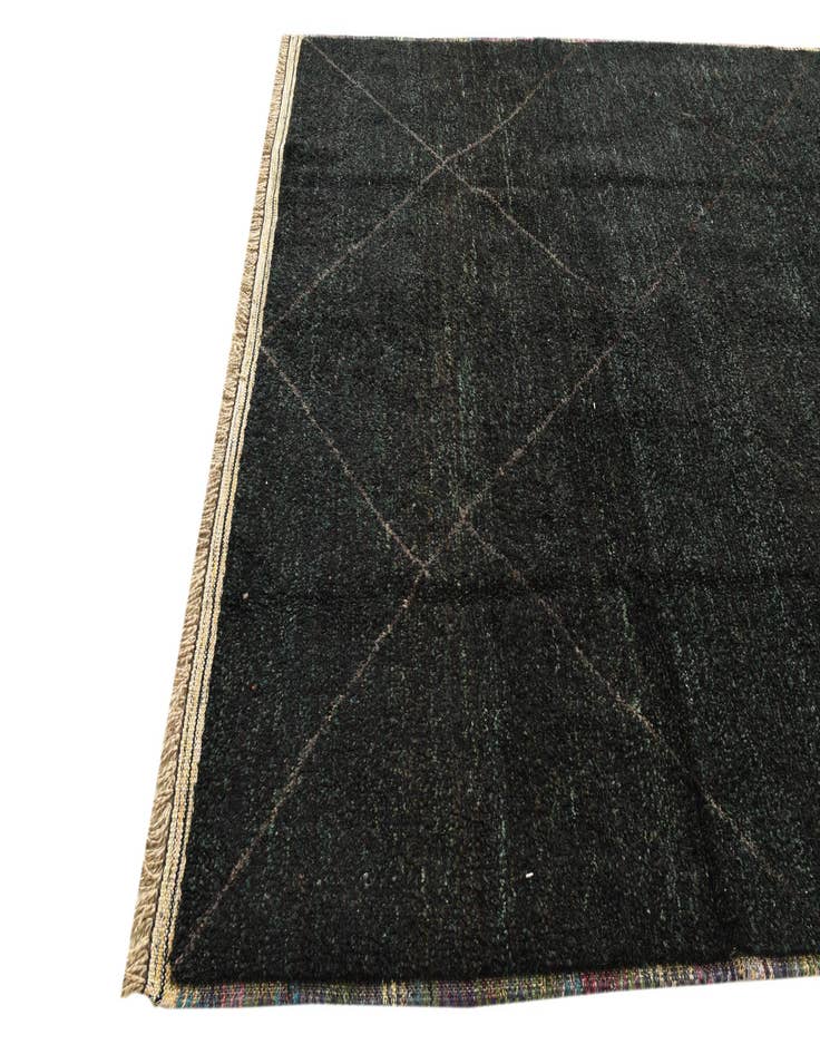 Detail image of 8' 2 x 10' 7 Hand Knotted Moroccan Wool Rug