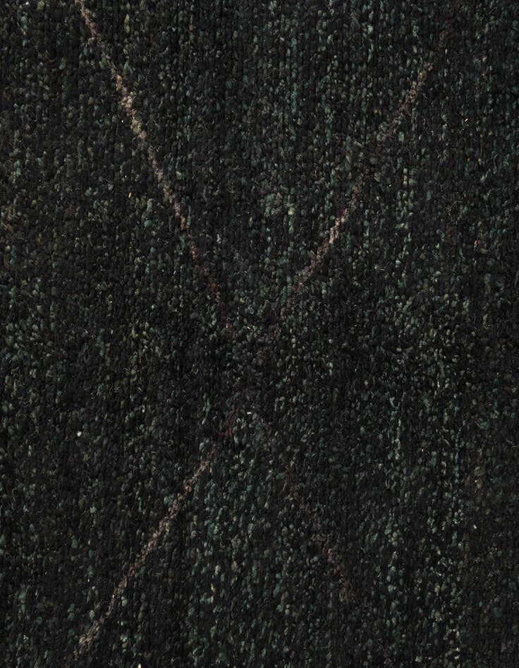 Detail image of 8' 2 x 10' 7 Hand Knotted Moroccan Wool Rug