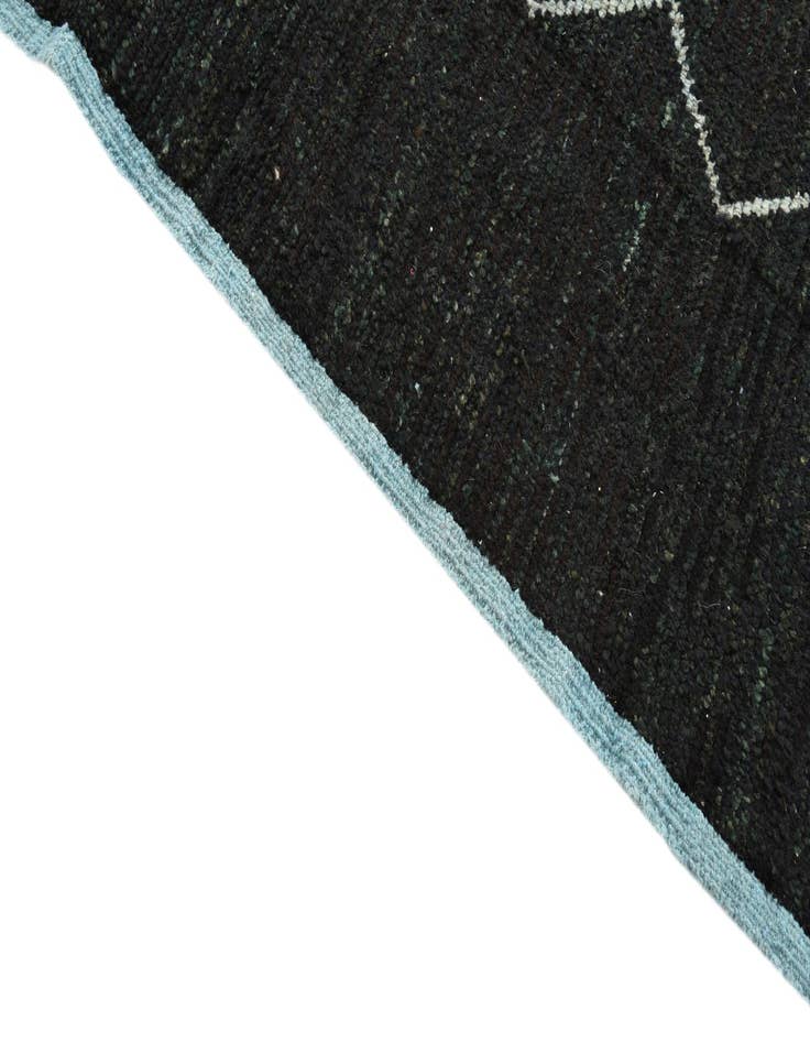 Detail image of  9' x 12' 9  Hand Knotted Moroccan Wool Rug