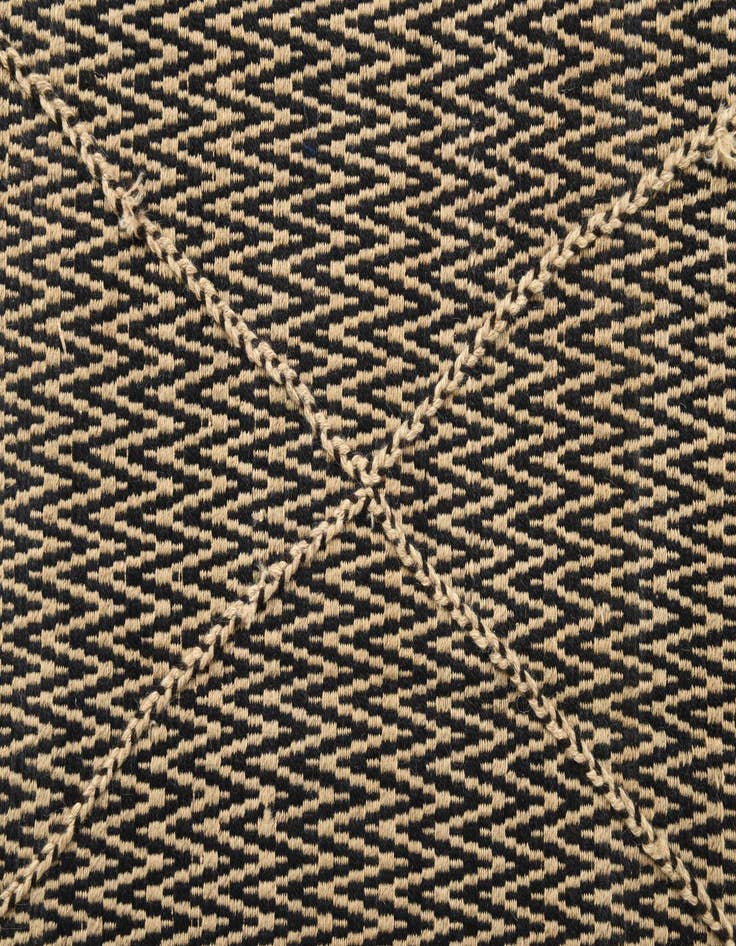 Detail image of  9' 9 x 14'  Hand Knotted Moroccan Wool Rug