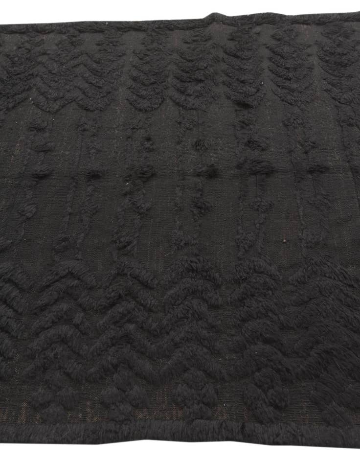 Detail image of  5' 3 x 7' 7  Hand Knotted Moroccan Wool Rug