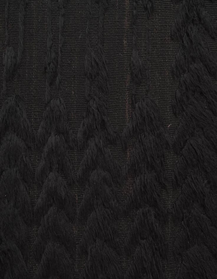 Detail image of  5' 3 x 7' 7  Hand Knotted Moroccan Wool Rug