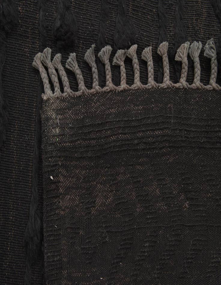 Detail image of  5' 3 x 7' 7  Hand Knotted Moroccan Wool Rug