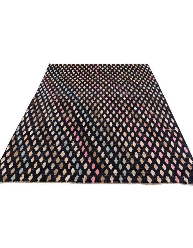 Detail image of  8' 4 x 10' 4  Hand Knotted Moroccan Wool Rug