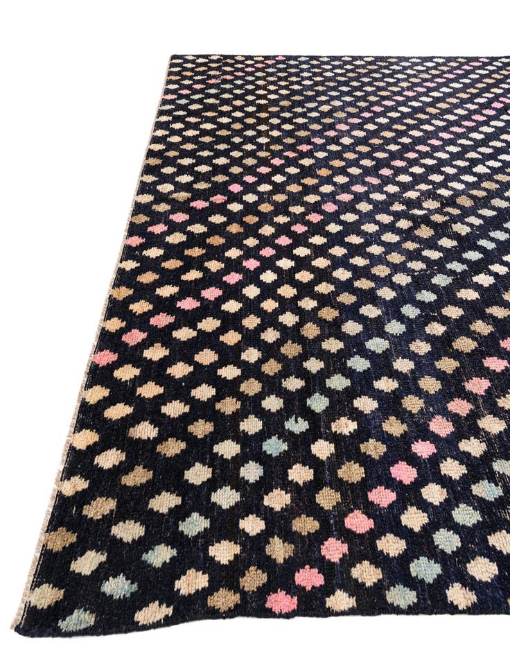 Detail image of  8' 4 x 10' 4  Hand Knotted Moroccan Wool Rug