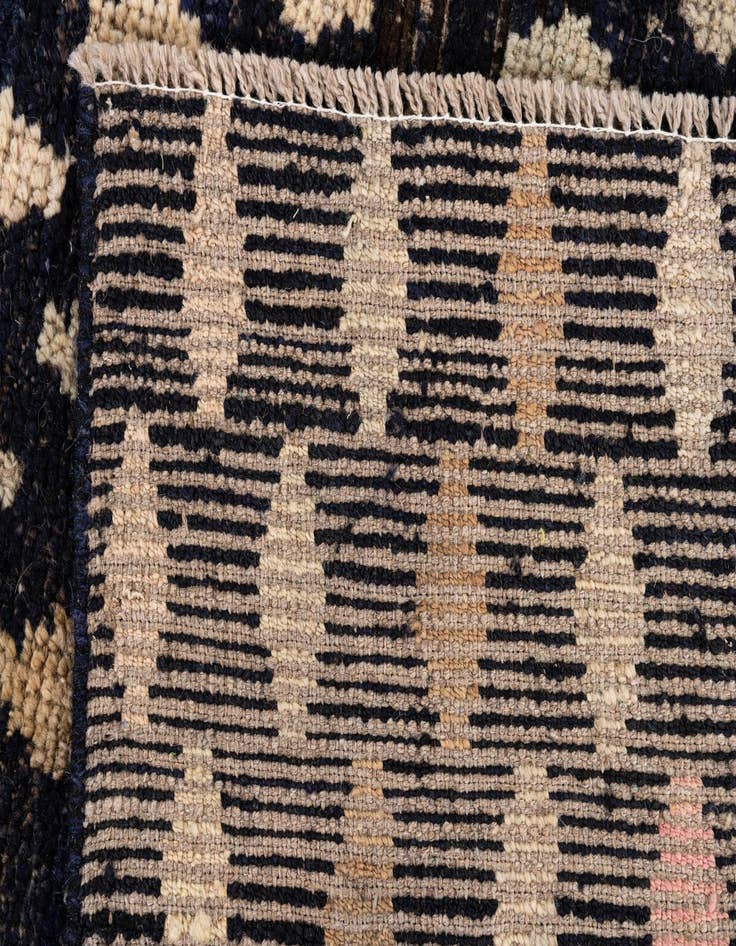 Detail image of  8' 4 x 10' 4  Hand Knotted Moroccan Wool Rug