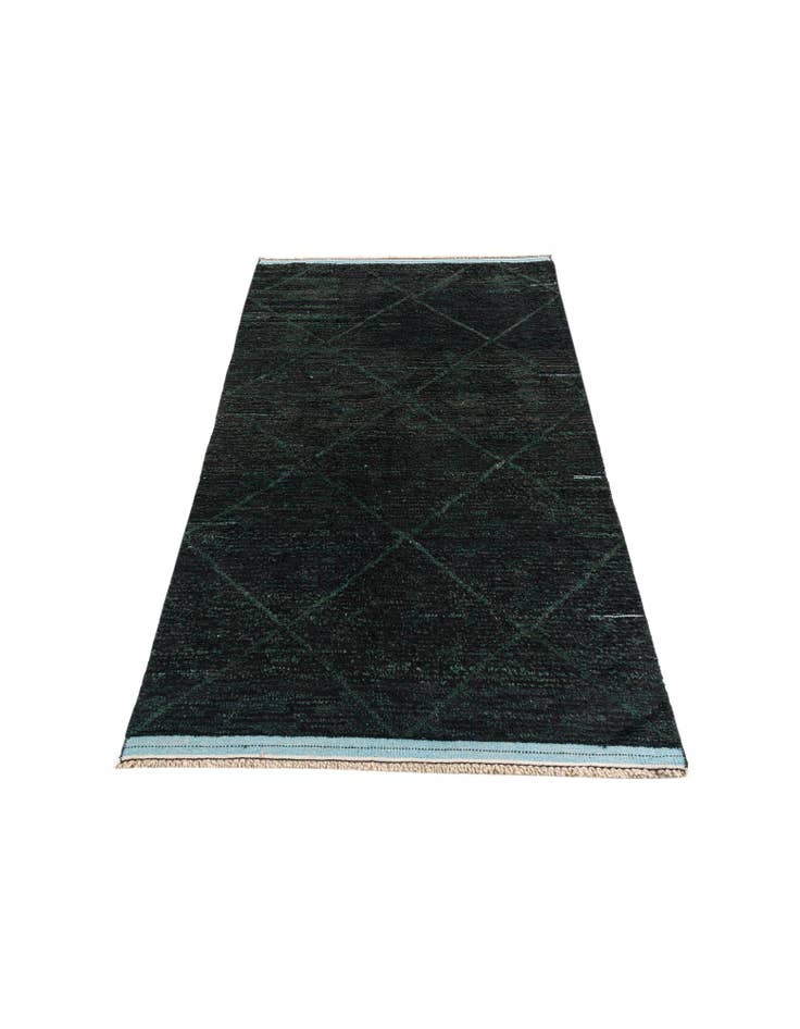 Detail image of  5' x 8' 4  Hand Knotted Moroccan Wool Rug