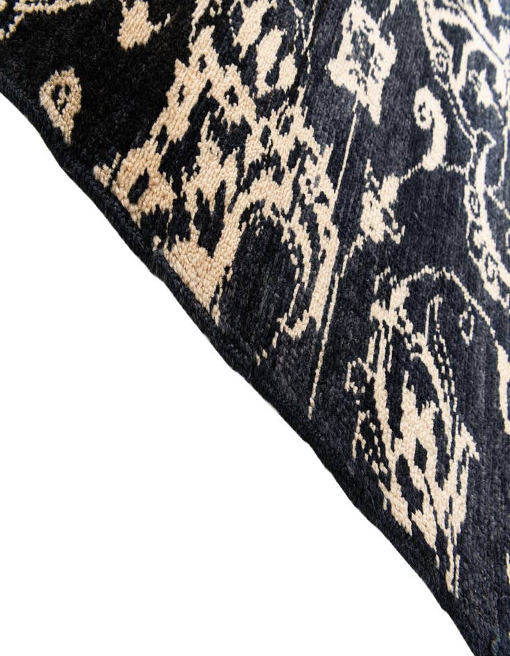 Detail image of  3' 10 x 6' 1  Hand Knotted Moroccan Wool Rug