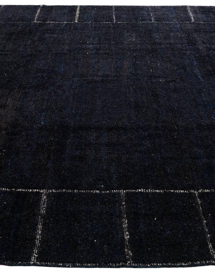 Detail image of  9' 6 x 11' 9  Hand Knotted Moroccan Wool Rug