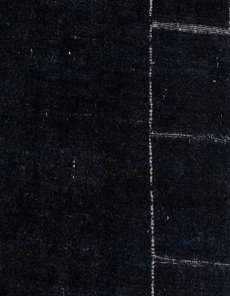 Detail image of  9' 6 x 11' 9  Hand Knotted Moroccan Wool Rug